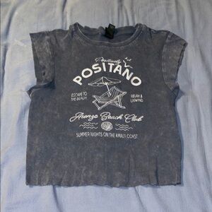 Positano Kids Graphic Tee - Gray